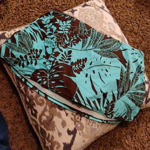 Bikini bottom with attached skirt